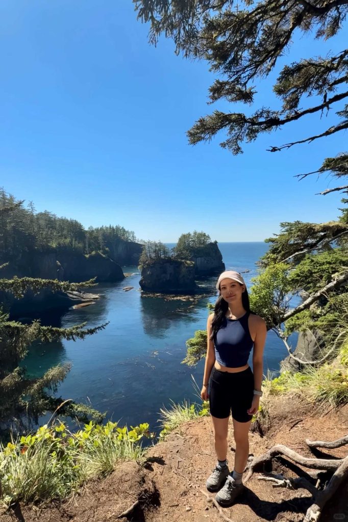 Olympic国家公园徒步，感受雨林雪山海岸线 (12)