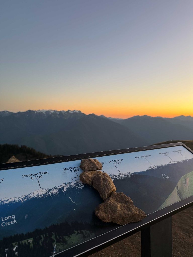 Olympic国家公园徒步，感受雨林雪山海岸线 (16)