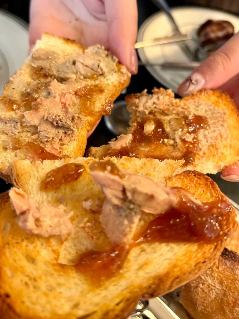 巴黎卢浮宫旁法餐，超绝无花果鹅肝面包 (4)